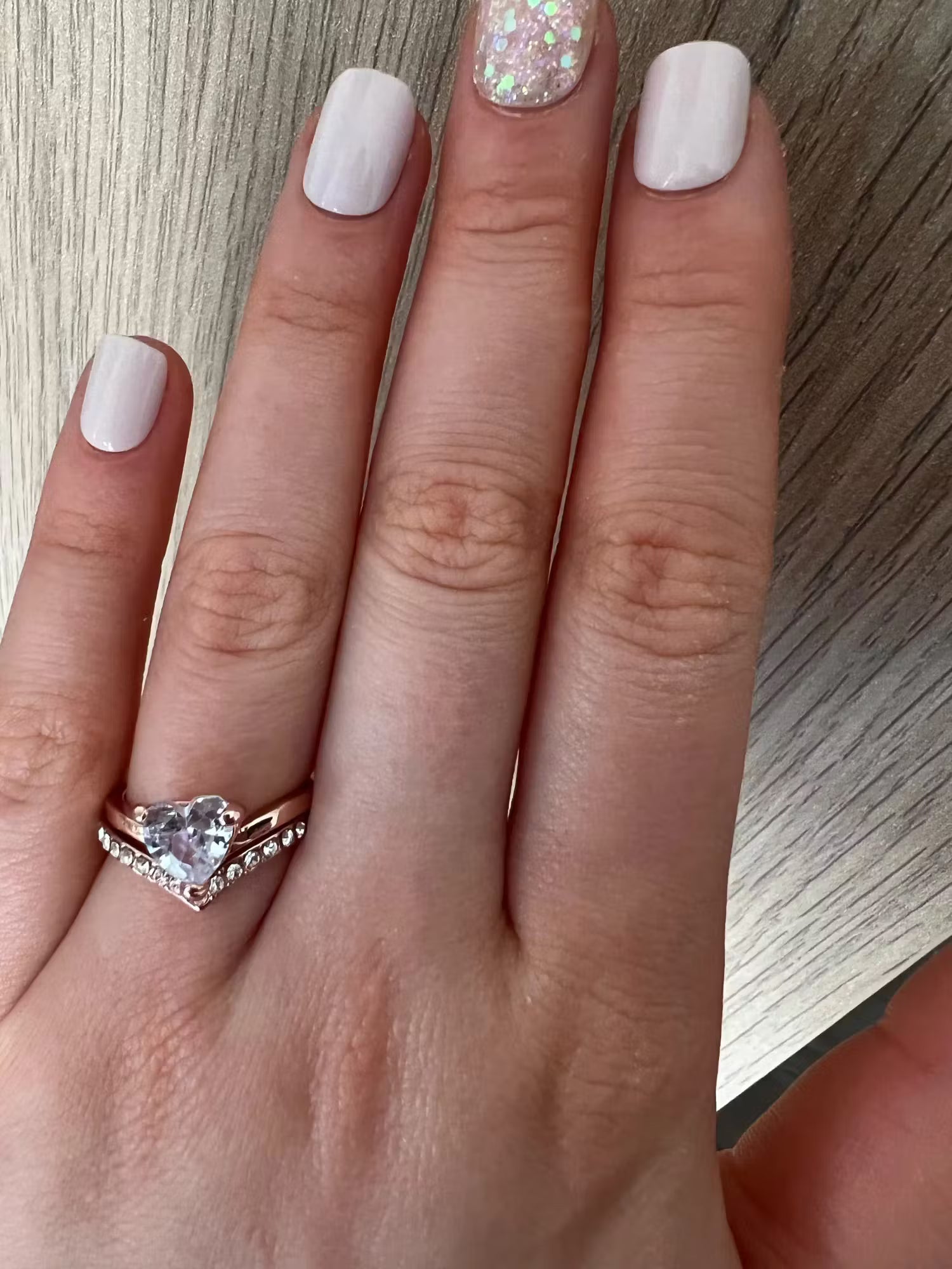 Loffita HeartGlow Zircon Ring